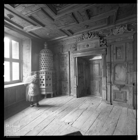 La stube di casa Paribelli ad Albosaggia