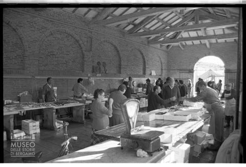 Il mercato del pesce a Comacchio
