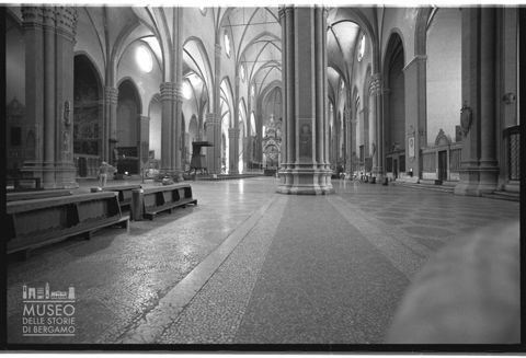 L'interno della basilica di San Petronio a Bologna