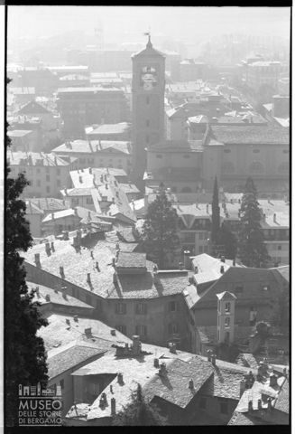 Veduta dall'alto di Sondrio