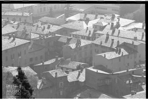 Veduta dall'alto di Sondrio