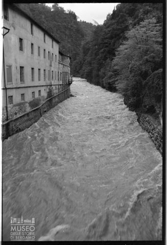 Il fiume Adda nei pressi di Morbegno