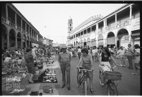La piazza del Popolo a Faenza