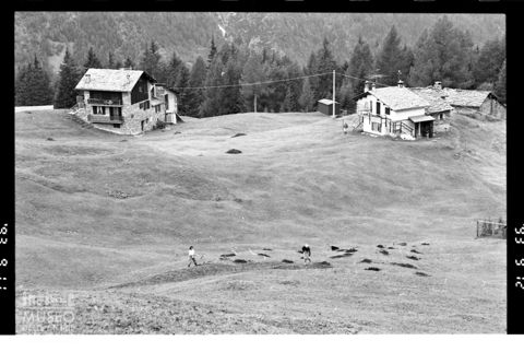 Paesaggio montano nei pressi di Chiesa in Valmalenco