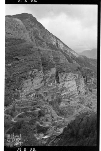 La cava di serpentino a Chiesa in Val Malenco