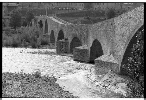 Il Ponte Gobbo, o Ponte Vecchio, a Bobbio