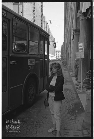 Scena di vita quotidiana a Bologna