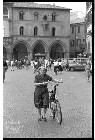 Scena di vita quotidiana a Forlì