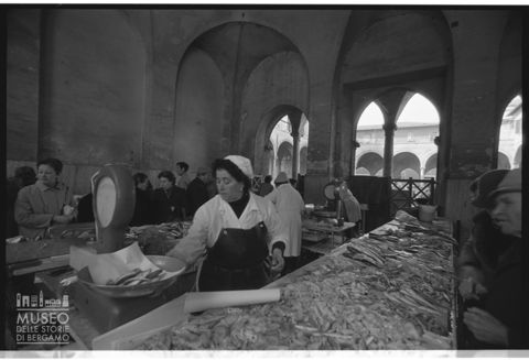 Mercato del pesce ad Ascoli Piceno