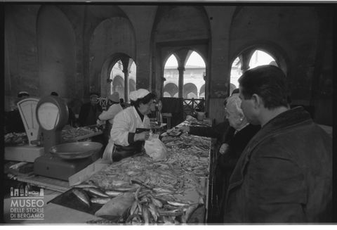 Mercato del pesce ad Ascoli Piceno