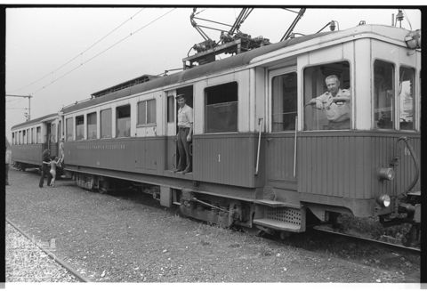 Il treno nella stazione di Trissino
