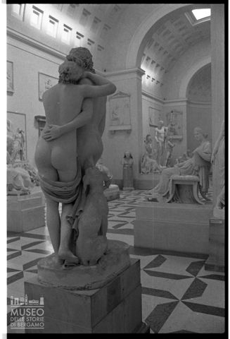 Il modello in gesso di Adone e Venere di Antonio Canova nella casa natale dello scultore a Possagno