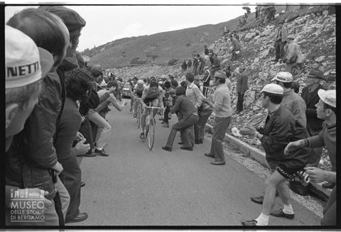 Il Giro d'Italia sul Monte Grappa