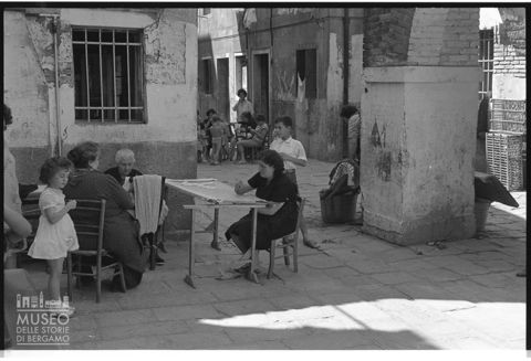Scena di vita quotidiana a Chioggia