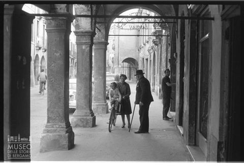 Scena di vita quotidiana a Vicenza