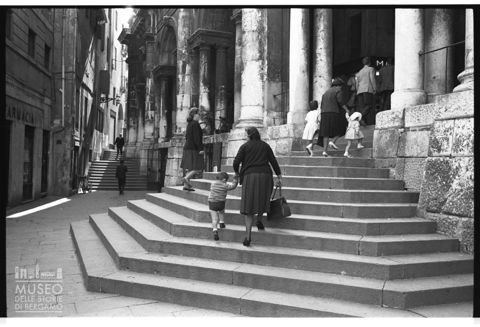 Scena di vita quotidiana a Vicenza