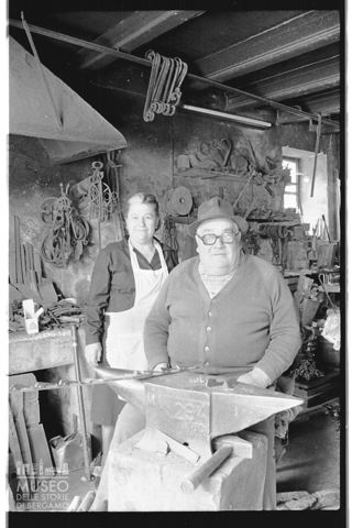 La bottega di un fabbro