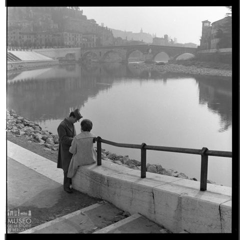 Scena di vita quotidiana a Verona