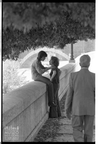 Scena di vita quotidiana a Verona