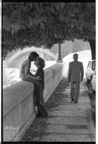 Scena di vita quotidiana a Verona