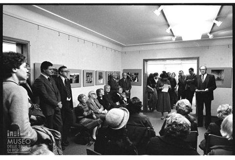 L'inaugurazione della mostra di Pepi Merisio alla Helmhaus di Zurigo