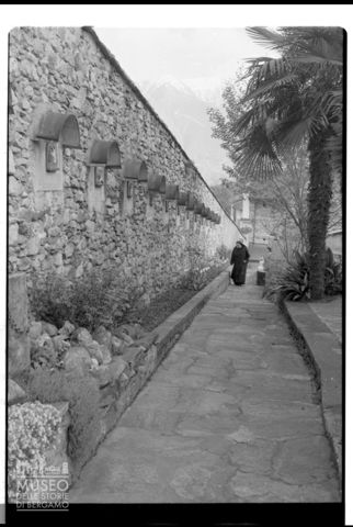 Il giardino del monastero di Santa Caterina a Locarno