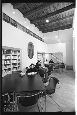 La biblioteca del monastero di Santa Caterina a Locarno