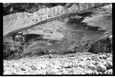 Il ghiacciaio del Morteratsch nel cantone dei Grigioni