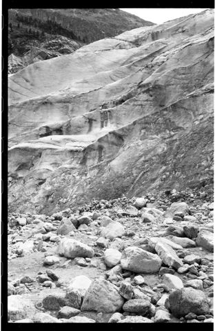 Il ghiacciaio del Morteratsch nel cantone dei Grigioni