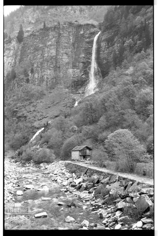 La Cascata del Frott in Val Calanca