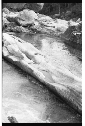 Il fiume Verzasca a Lavertezzo
