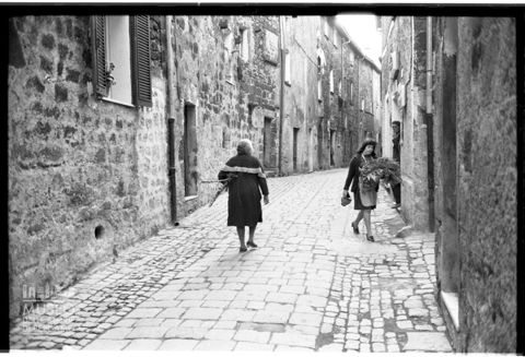 Scorcio di una cittadina laziale