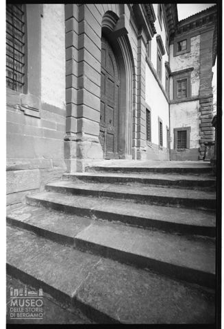 Dettaglio del Palazzo dei Principi a Carpegna