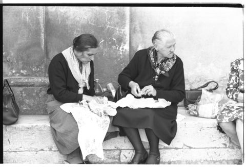 Refezione nei giardini del Santuario di Santa Maria del Fonte a Caravaggio