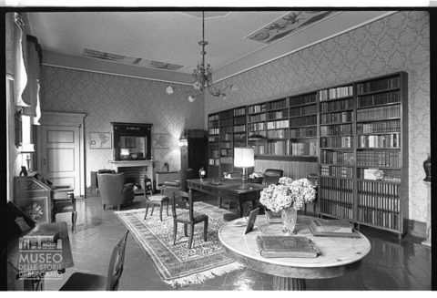 Interno della casa Rocchi Zibetti Villa a Caravaggio
