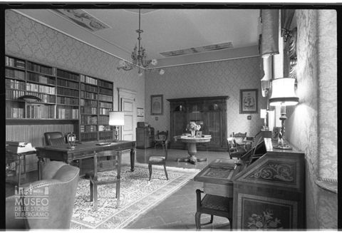 Interno della casa Rocchi Zibetti Villa a Caravaggio