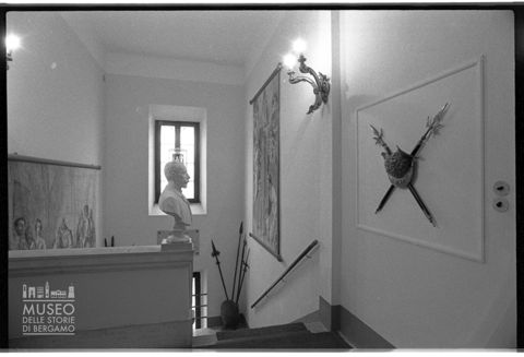 Interno della casa Rocchi Zibetti Villa a Caravaggio