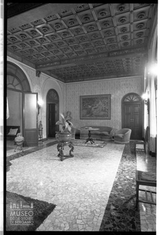 Interno della casa Rocchi Zibetti Villa a Caravaggio