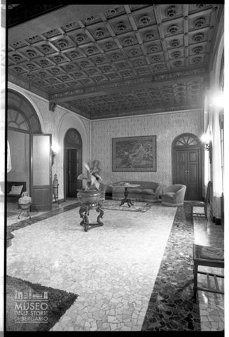 Interno della casa Rocchi Zibetti Villa a Caravaggio