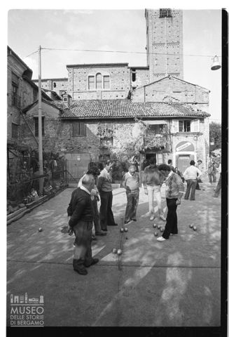 Il gioco delle bocce a Moncalvo