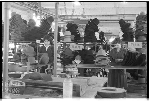 Lo stabilimento Borsalino ad Alessandria