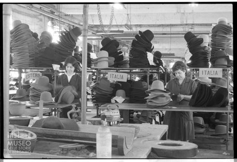 Lo stabilimento Borsalino ad Alessandria