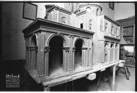 Modello ligneo del santuario di Santa Maria del Fonte di Caravaggio