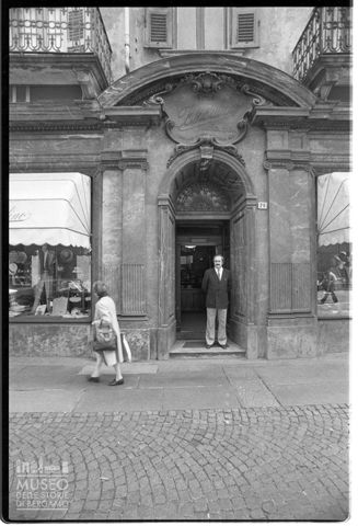Il negozio Borsalino ad Alessandria
