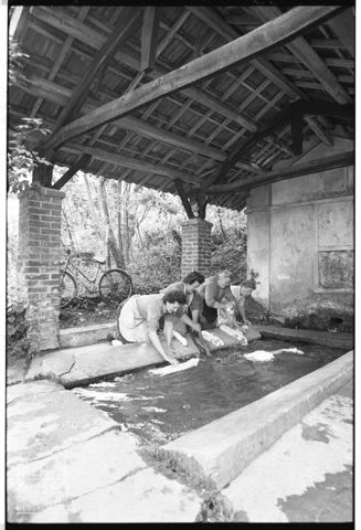 Donne al lavatoio a Margarita