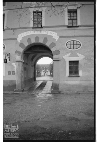 L'ingresso della Certosa di Santa Maria in Valle Pesio