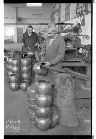 Bottega di lavorazione del rame a Monselice