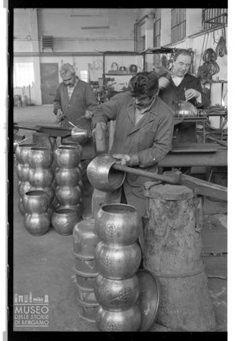 Bottega di lavorazione del rame a Monselice