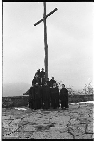 Ritratto di gruppo presso l'eremo della Verna a Chiusi della Verna