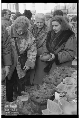 Donne alla Fiera di Sant'Orso ad Aosta